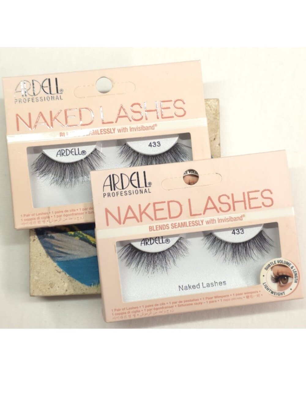 2pc Ardell Professional Naked Lashes Set - 433 with Invisiband